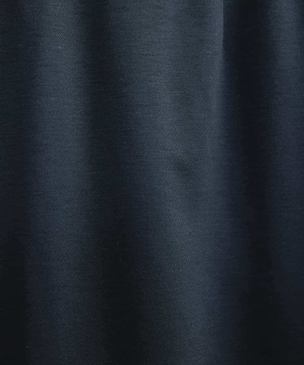 FMHAV15200 MICHEL KLEIN(ミッシェルクラン) [定番スーツ]トップサーモカルゼセミフレアスカート（機能素材） ダークネイビー(57)