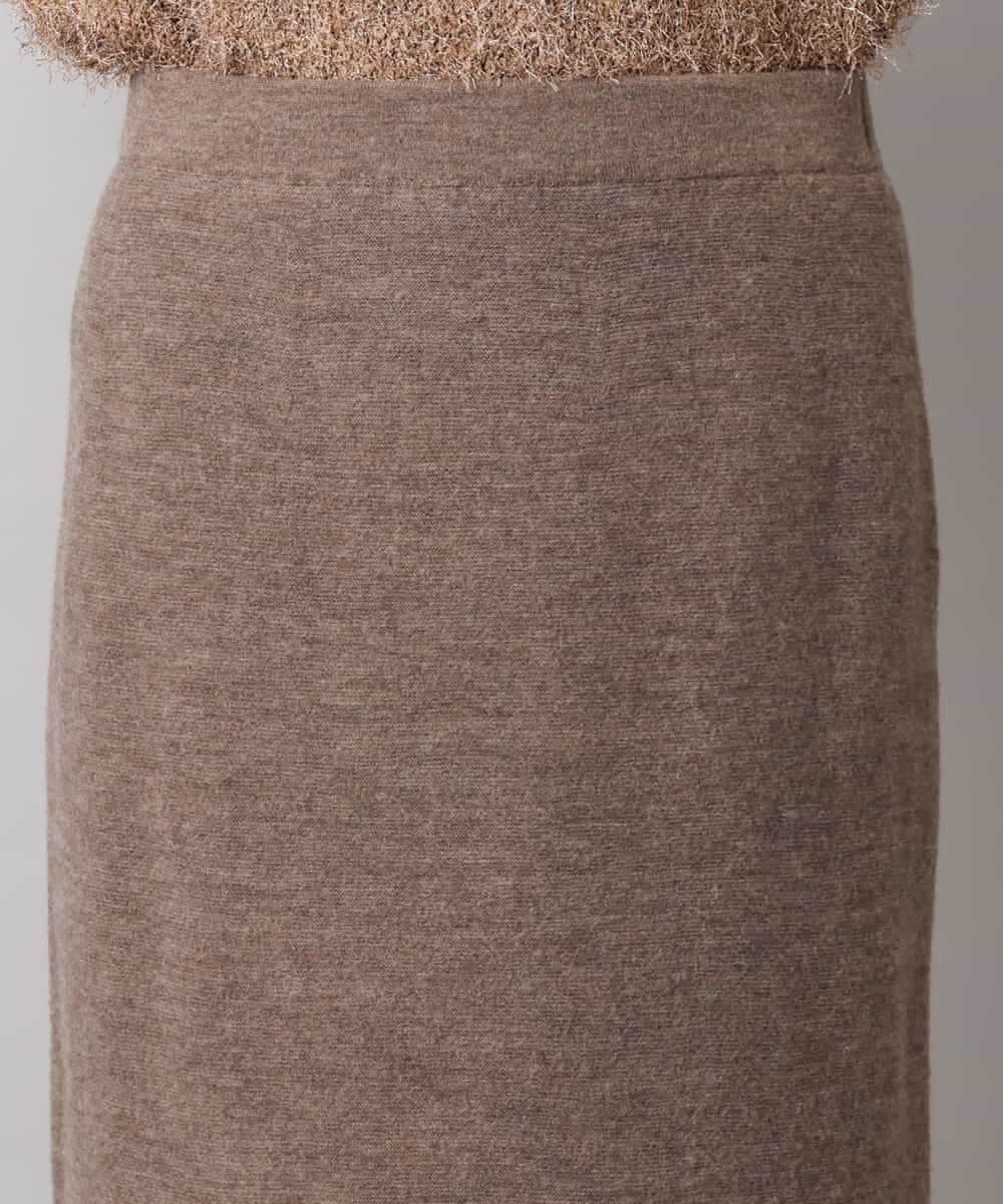 FMHBD34200 MICHEL KLEIN(ミッシェルクラン) [セットアップ対応]ニットナロースカート オレンジ