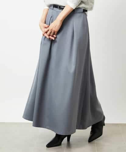 FMHBE24230 MICHEL KLEIN ミモレ丈Aラインスカート