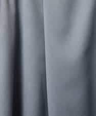 FMHBE24230 MICHEL KLEIN(ミッシェルクラン) ミモレ丈Aラインスカート グレー