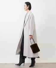 FMHDA11200 MICHEL KLEIN(ミッシェルクラン) ピンドットスカート ブラック