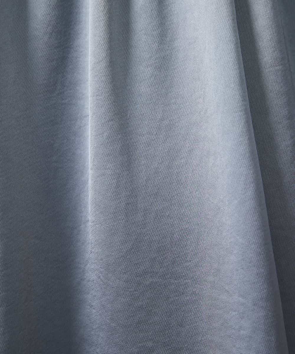 FMHDA12200 MICHEL KLEIN(ミッシェルクラン) ヴィンテージサテンスカート ライトグリーン