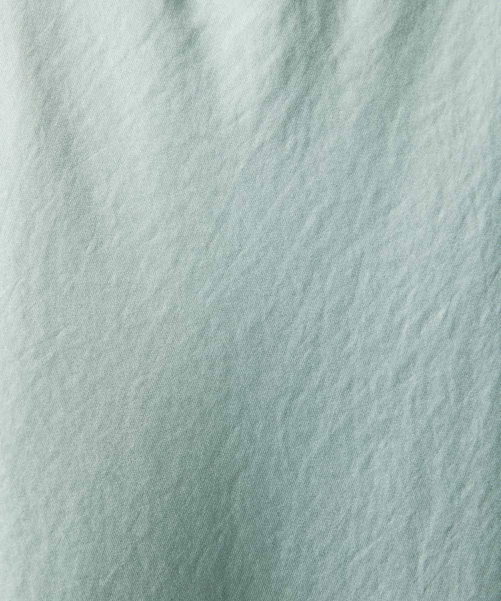 FMHDD04230 MICHEL KLEIN(ミッシェルクラン) [コージーボトム]ヴィンテージサテンスカート ライトブルー