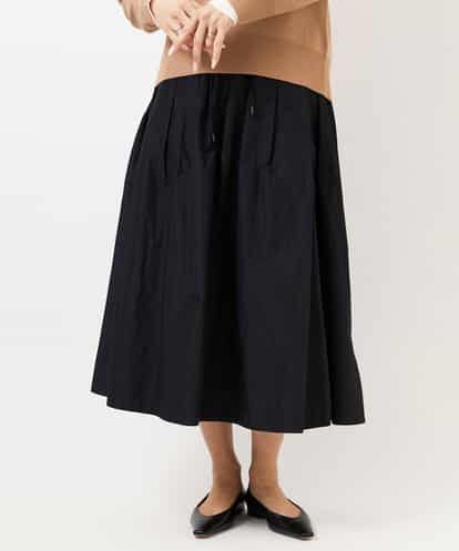 FMHDD05290 MICHEL KLEIN [セットアップ対応/コージーボトム]ライトギャザースカート