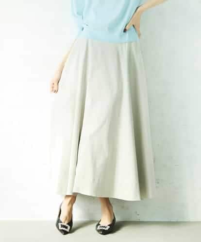 FMHDV14230 MICHEL KLEIN バックギャザーフレアスカート
