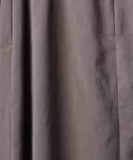 FMHGA11230 MICHEL KLEIN(ミッシェルクラン) ベルト付きAラインスカート ダークグレー