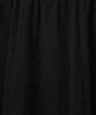 FMHGD05240 MICHEL KLEIN(ミッシェルクラン) [セットアップ対応/リラックスボトム]ワッフルギャザースカート ネイビー