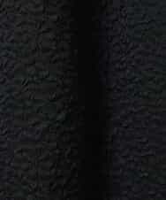 FMHGV29250 MICHEL KLEIN(ミッシェルクラン) シアーオーガンジーエンボスフレアスカート ブラック(94)