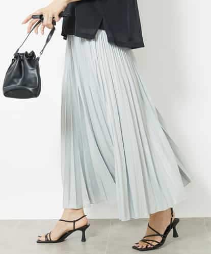 FMHGV38230 MICHEL KLEIN グロッシープリーツスカート
