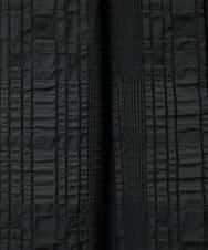 FMHHV51230 MICHEL KLEIN(ミッシェルクラン) [セットアップ対応]チェックジャカードレーススカート ブラック(94)