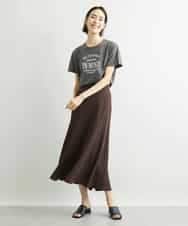 FMHJS12230 MICHEL KLEIN(ミッシェルクラン) [セットアップ対応]ミディ丈マーメイドスカート ブラック(94)