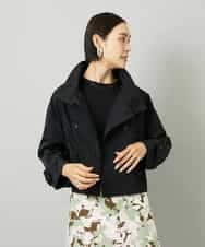 FMJAD11390 MICHEL KLEIN(ミッシェルクラン) スタンドカラーショートブルゾン ベージュ