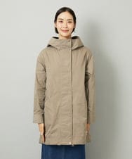 FMJAD12490 MICHEL KLEIN(ミッシェルクラン) キルトライナー付きフードコート ベージュ