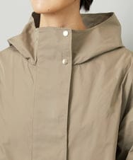 FMJAD12490 MICHEL KLEIN(ミッシェルクラン) キルトライナー付きフードコート ベージュ