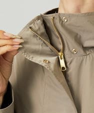 FMJAD12490 MICHEL KLEIN(ミッシェルクラン) キルトライナー付きフードコート ベージュ