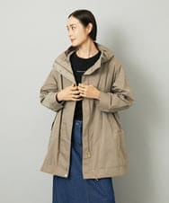 FMJAD12490 MICHEL KLEIN(ミッシェルクラン) キルトライナー付きフードコート ベージュ