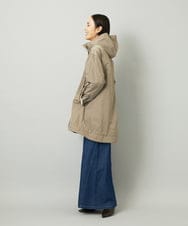FMJAD12490 MICHEL KLEIN(ミッシェルクラン) キルトライナー付きフードコート ベージュ