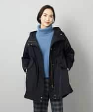 FMJAD12490 MICHEL KLEIN(ミッシェルクラン) キルトライナー付きフードコート ベージュ