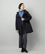 FMJAD12490 MICHEL KLEIN(ミッシェルクラン) キルトライナー付きフードコート ベージュ
