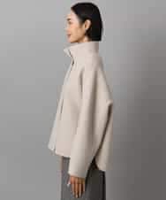 FMJAD15530 MICHEL KLEIN(ミッシェルクラン) スタンドカラーショートコート ベージュ