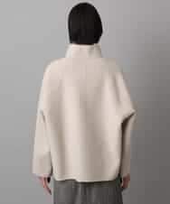 FMJAD15530 MICHEL KLEIN(ミッシェルクラン) スタンドカラーショートコート ベージュ