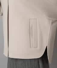 FMJAD15530 MICHEL KLEIN(ミッシェルクラン) スタンドカラーショートコート ベージュ