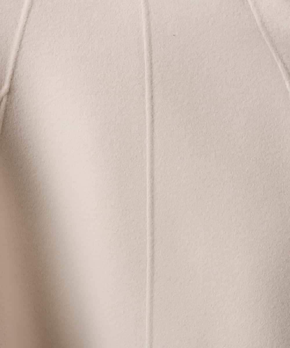 FMJAD15530 MICHEL KLEIN(ミッシェルクラン) スタンドカラーショートコート ベージュ