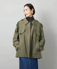 FMJAD41460 MICHEL KLEIN(ミッシェルクラン) [セットアップ対応]ミリタリーカバーオール カーキ