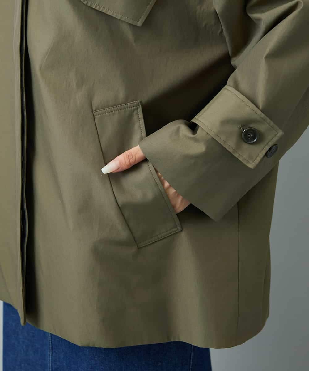 FMJAD41460 MICHEL KLEIN(ミッシェルクラン) [セットアップ対応]ミリタリーカバーオール カーキ