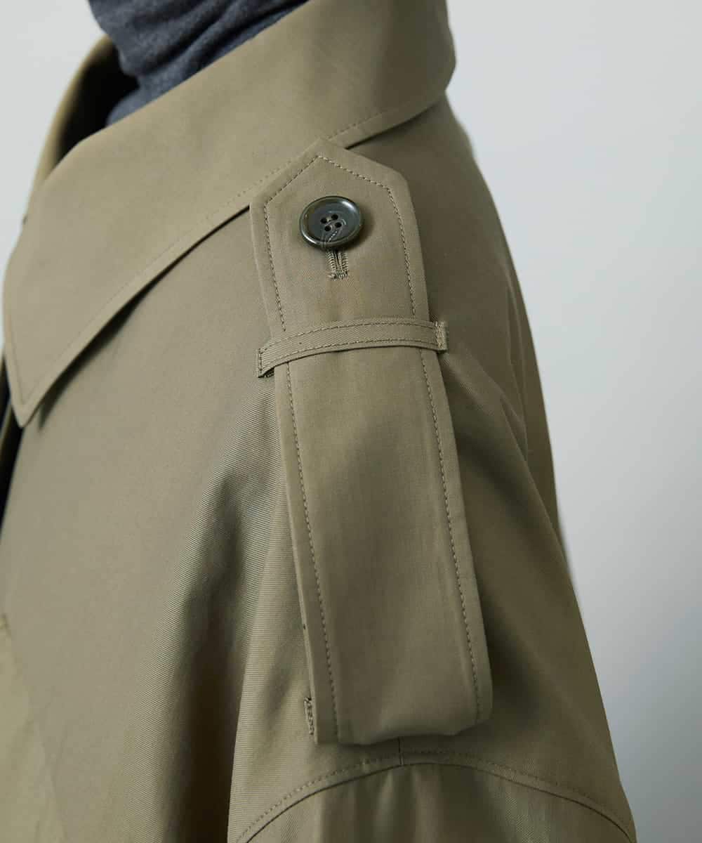 FMJAD41460 MICHEL KLEIN(ミッシェルクラン) [セットアップ対応]ミリタリーカバーオール カーキ