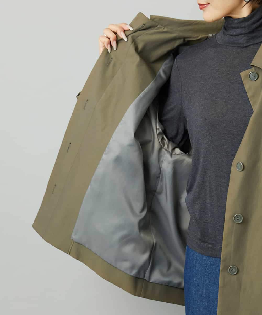 FMJAD41460 MICHEL KLEIN(ミッシェルクラン) [セットアップ対応]ミリタリーカバーオール カーキ