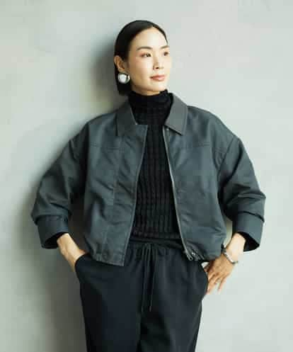 FMJAD43390 MICHEL KLEIN ステンカラーショートブルゾン