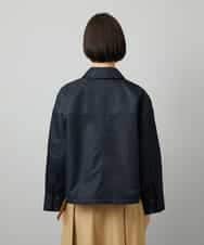 FMJAD43390 MICHEL KLEIN(ミッシェルクラン) ステンカラーショートブルゾン カーキ