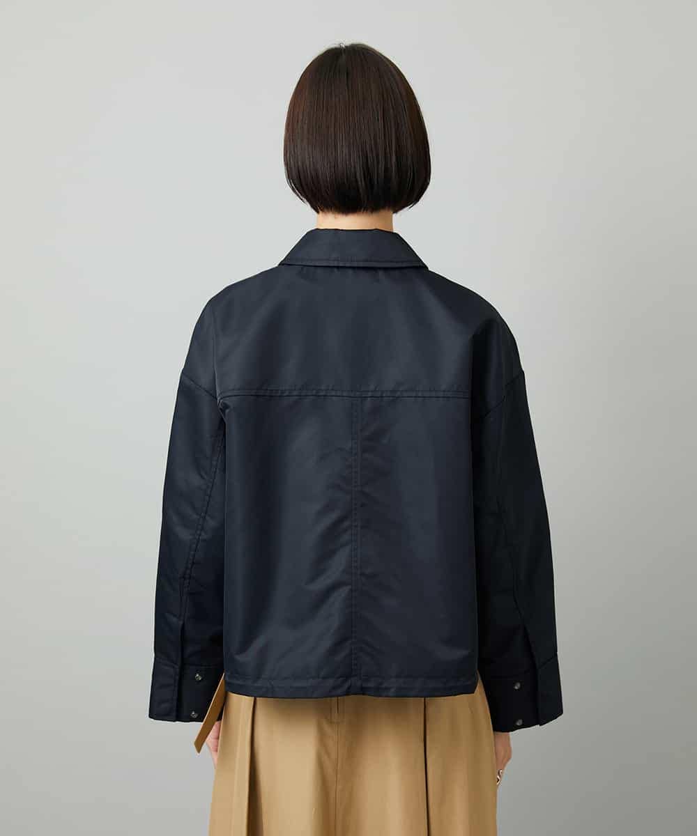 FMJAD43390 MICHEL KLEIN(ミッシェルクラン) ステンカラーショートブルゾン カーキ