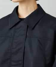 FMJAD43390 MICHEL KLEIN(ミッシェルクラン) ステンカラーショートブルゾン カーキ