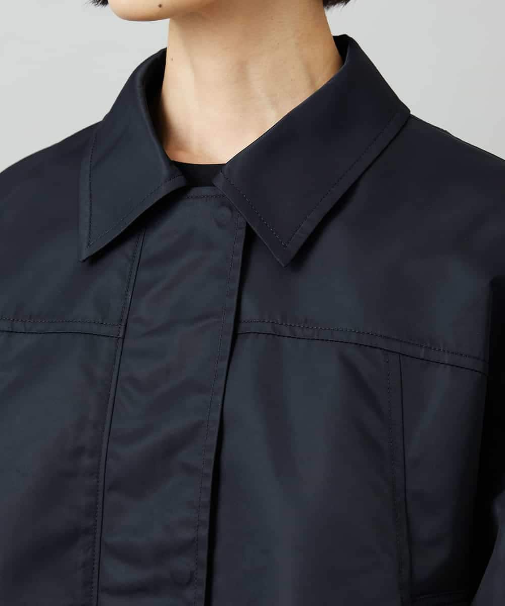 FMJAD43390 MICHEL KLEIN(ミッシェルクラン) ステンカラーショートブルゾン カーキ