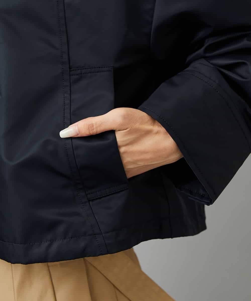 FMJAD43390 MICHEL KLEIN(ミッシェルクラン) ステンカラーショートブルゾン カーキ