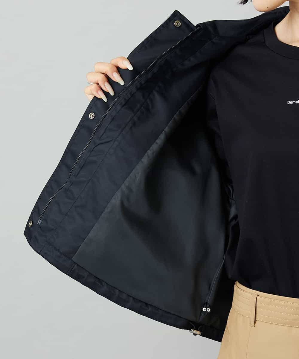 FMJAD43390 MICHEL KLEIN(ミッシェルクラン) ステンカラーショートブルゾン カーキ