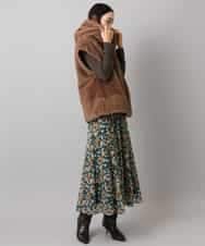 FMJAD50470 MICHEL KLEIN(ミッシェルクラン) ［2WAY］エコファーブルゾン ブラウン