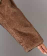 FMJAD50470 MICHEL KLEIN(ミッシェルクラン) ［2WAY］エコファーブルゾン ブラウン