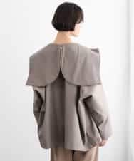 FMJAG01490 MICHEL KLEIN(ミッシェルクラン) 2WAYフードアウター ベージュ