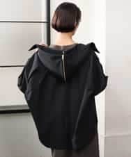 FMJAG01490 MICHEL KLEIN(ミッシェルクラン) 2WAYフードアウター ベージュ