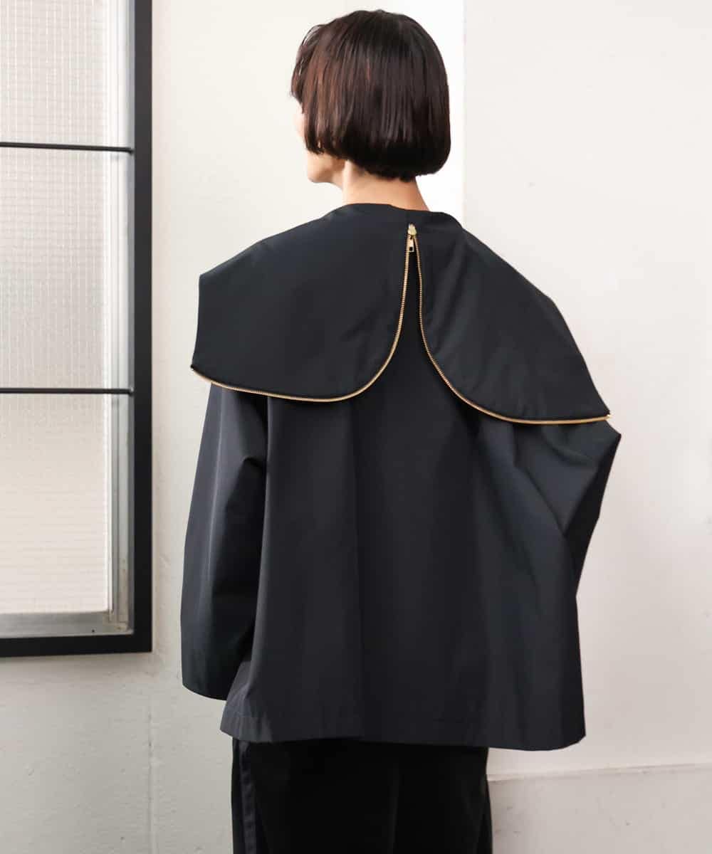 FMJAG01490 MICHEL KLEIN(ミッシェルクラン) 2WAYフードアウター ベージュ