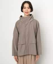 FMJAG01490 MICHEL KLEIN(ミッシェルクラン) 2WAYフードアウター ベージュ