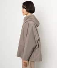 FMJAG01490 MICHEL KLEIN(ミッシェルクラン) 2WAYフードアウター ベージュ