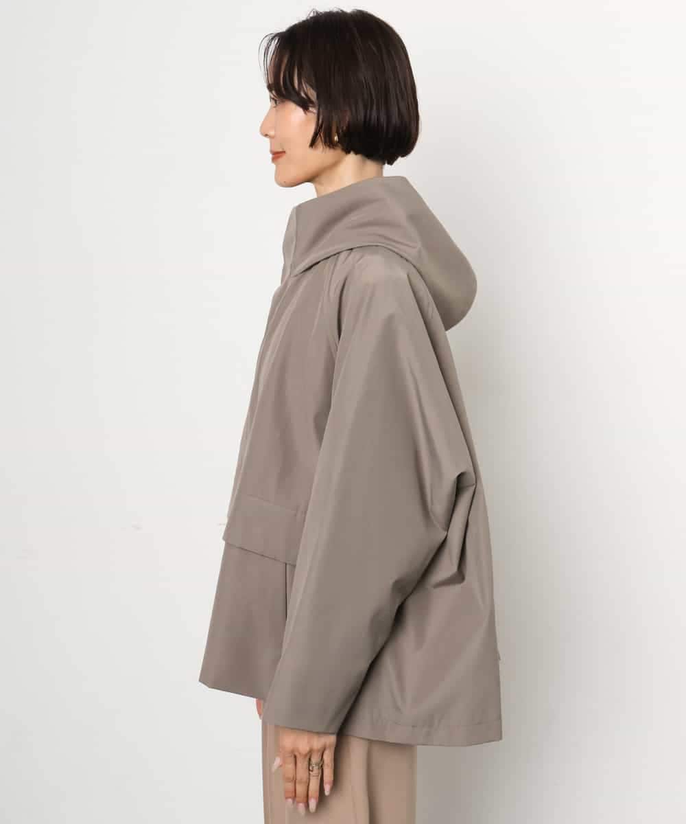 FMJAG01490 MICHEL KLEIN(ミッシェルクラン) 2WAYフードアウター ベージュ