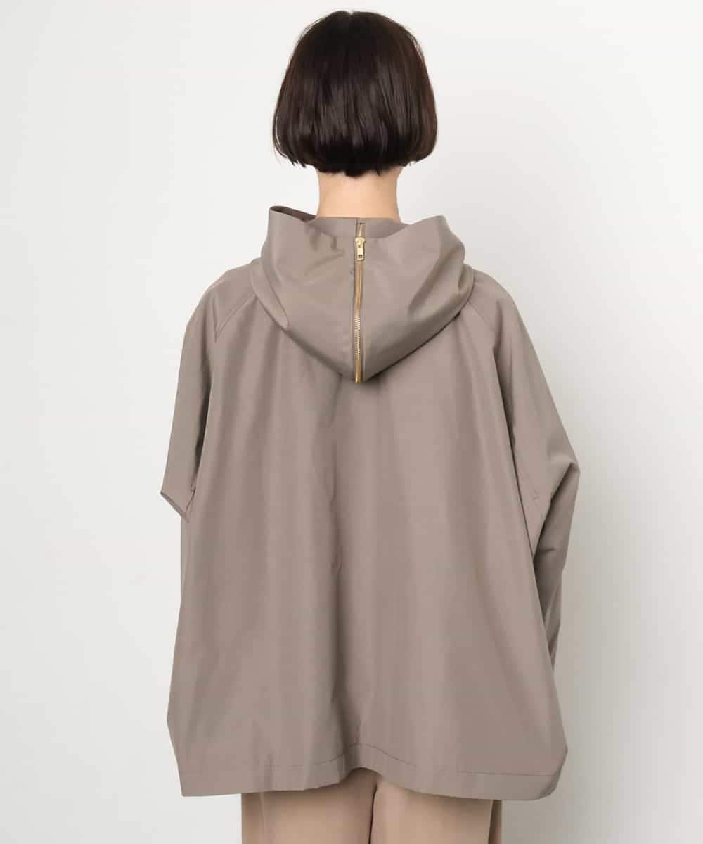 FMJAG01490 MICHEL KLEIN(ミッシェルクラン) 2WAYフードアウター ベージュ