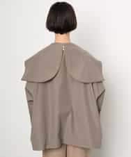 FMJAG01490 MICHEL KLEIN(ミッシェルクラン) 2WAYフードアウター ベージュ