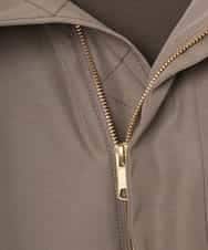 FMJAG01490 MICHEL KLEIN(ミッシェルクラン) 2WAYフードアウター ベージュ