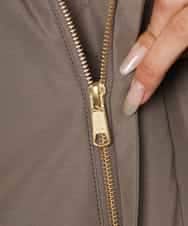 FMJAG01490 MICHEL KLEIN(ミッシェルクラン) 2WAYフードアウター ベージュ
